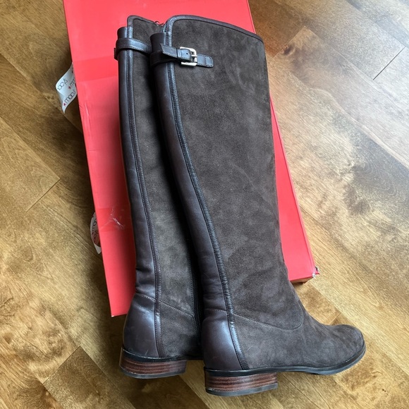 Ivanka Trump Brown Suede Boots Sz 8 - Picture 8 of 16